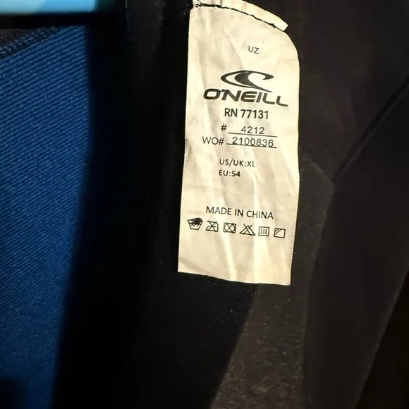 O'Neill Black Wetsuit